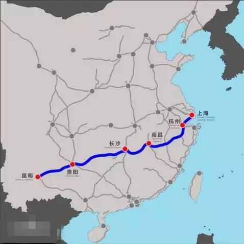 350公里/小時(shí)！中國(guó)東西向最長(zhǎng)高鐵將通車